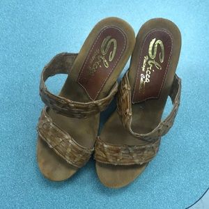 Sbicca vintage wedges